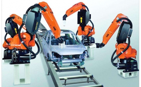 數(shù)控焊接機制造系統(tǒng)FMS--焊接機械手